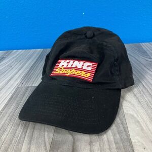 King Soopers Hat Fashion Seal Men's Adjustable Black Cotton Dad Cap